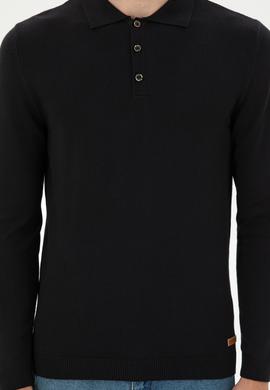 Erkek Siyah Basic Kazak - 50294739001