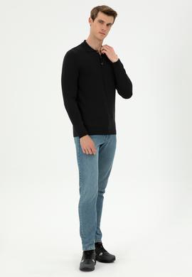 Erkek Siyah Basic Kazak - 50294739001