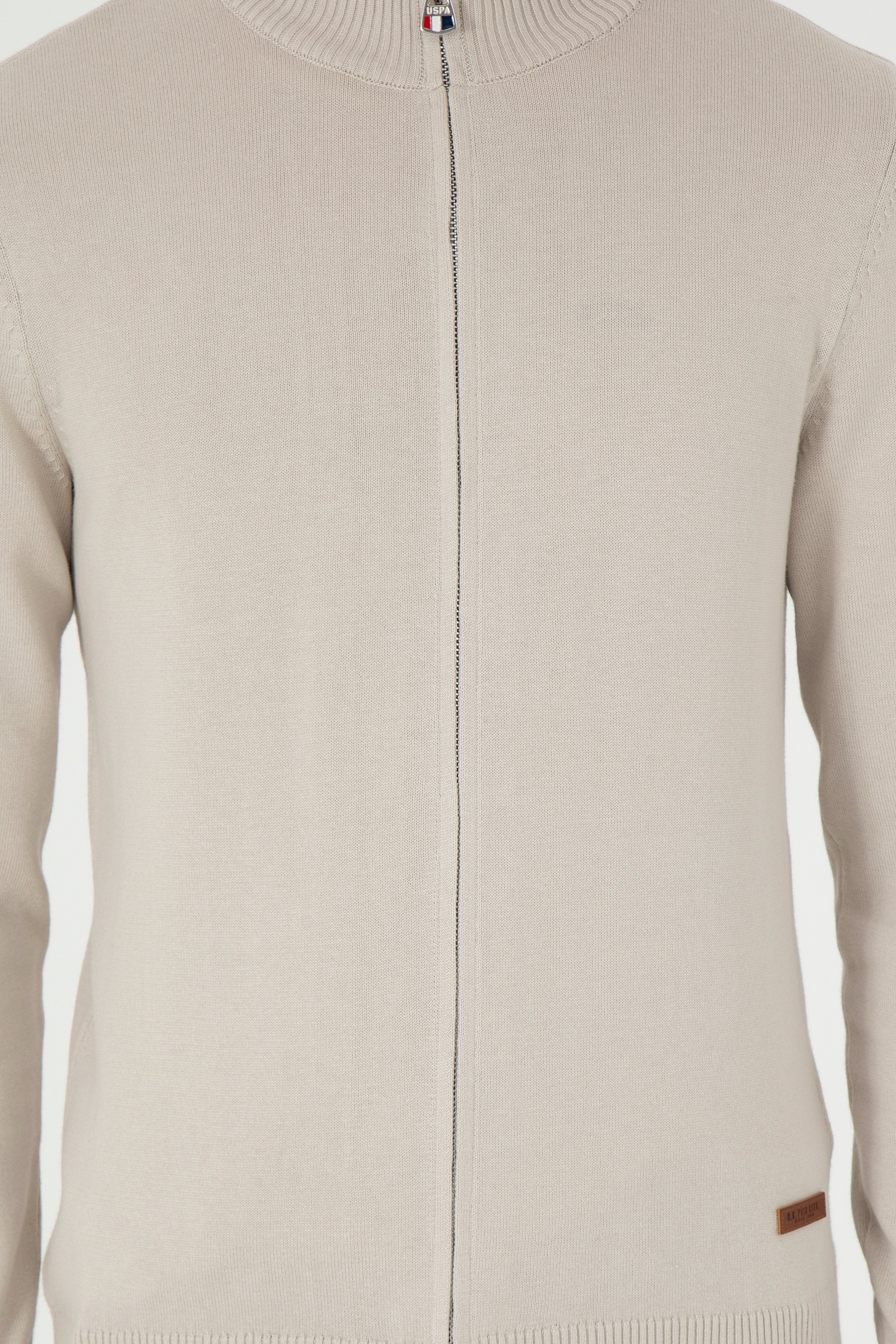 Erkek Taş Basic Triko Hırka - Image 6