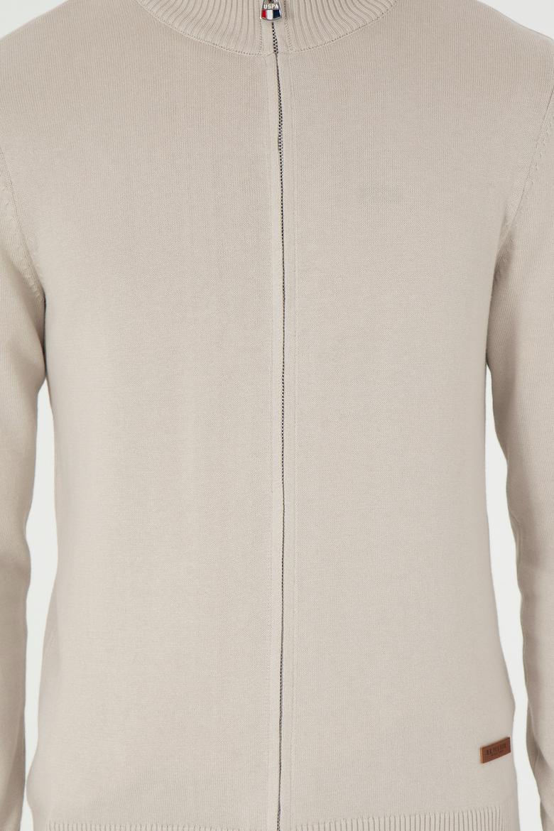 Erkek Taş Basic Triko Hırka - 50298268033