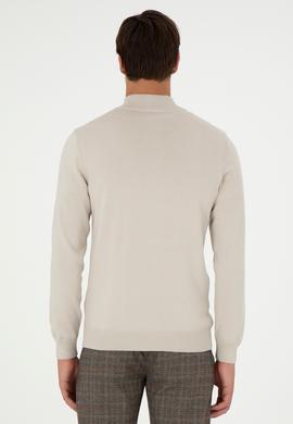 Erkek Taş Basic Triko Hırka - 50298268033