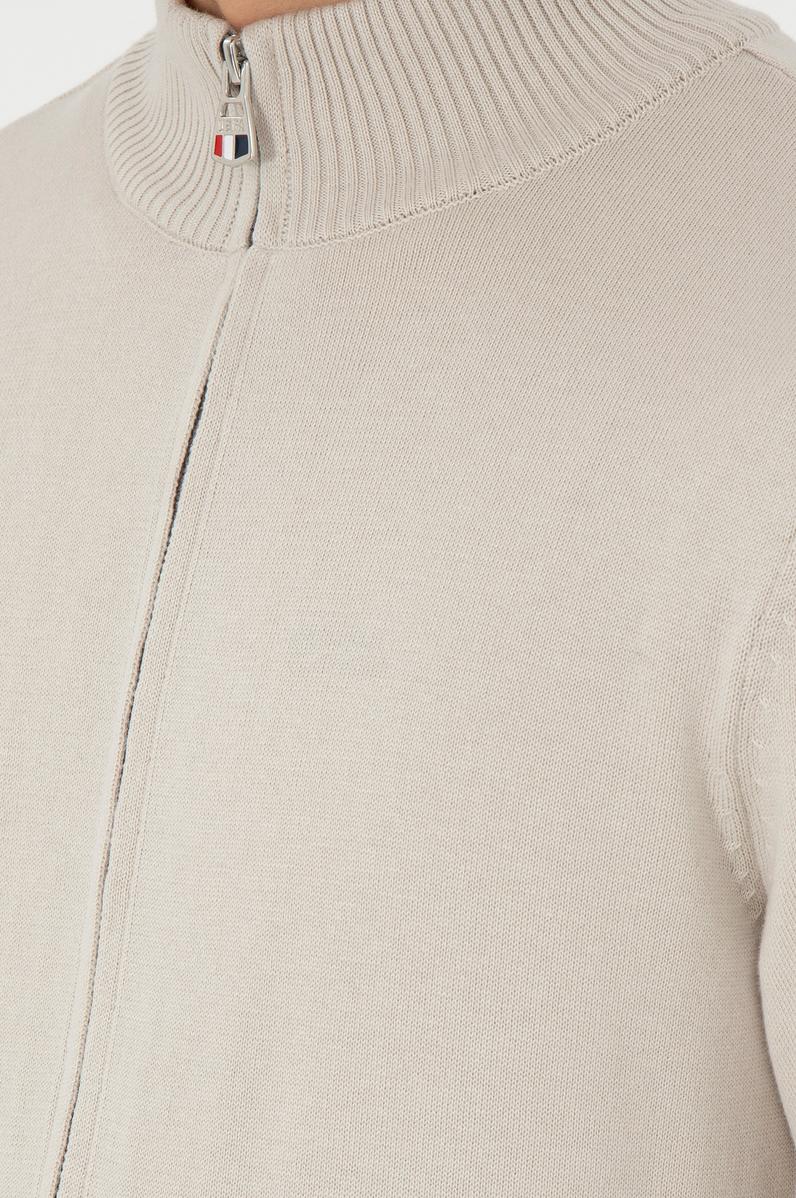 Erkek Taş Basic Triko Hırka