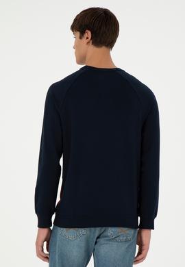 Erkek Lacivert Sweatshirt - 50293405038