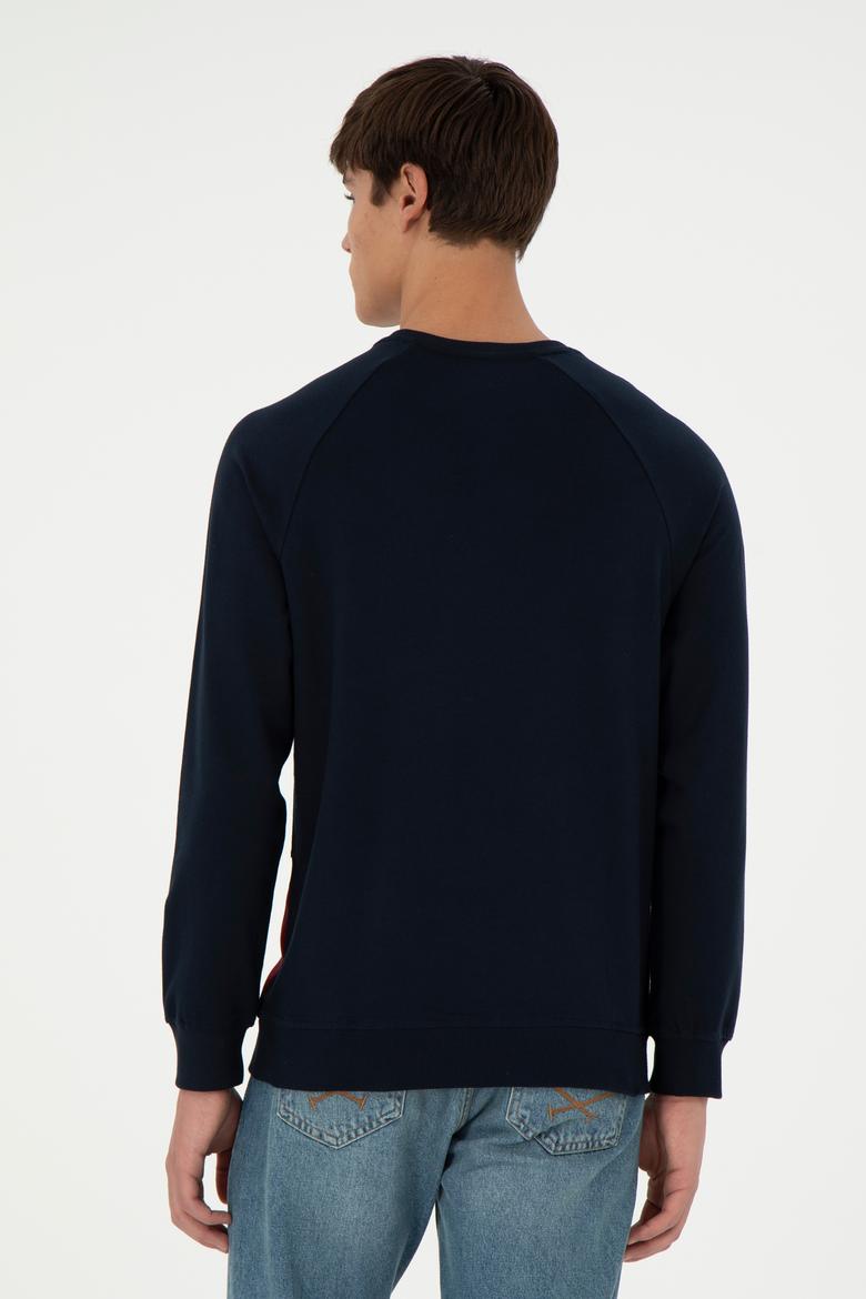 Erkek Lacivert Sweatshirt - 50293405038