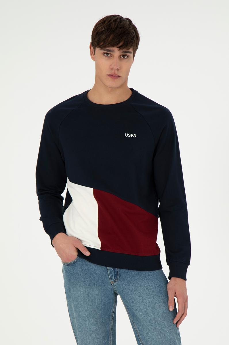Erkek Lacivert Sweatshirt