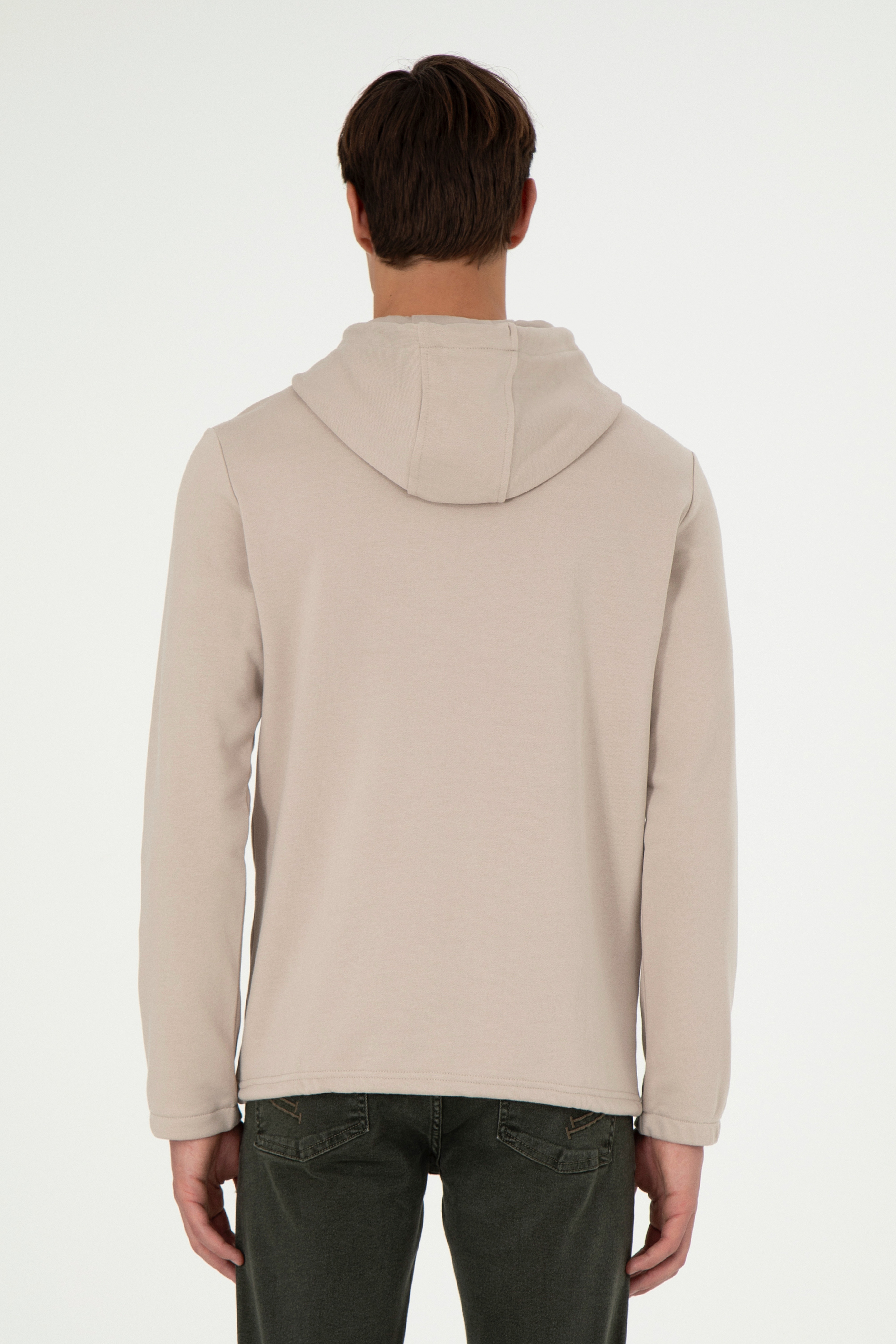 Erkek Taş Sweatshirt - Image 5