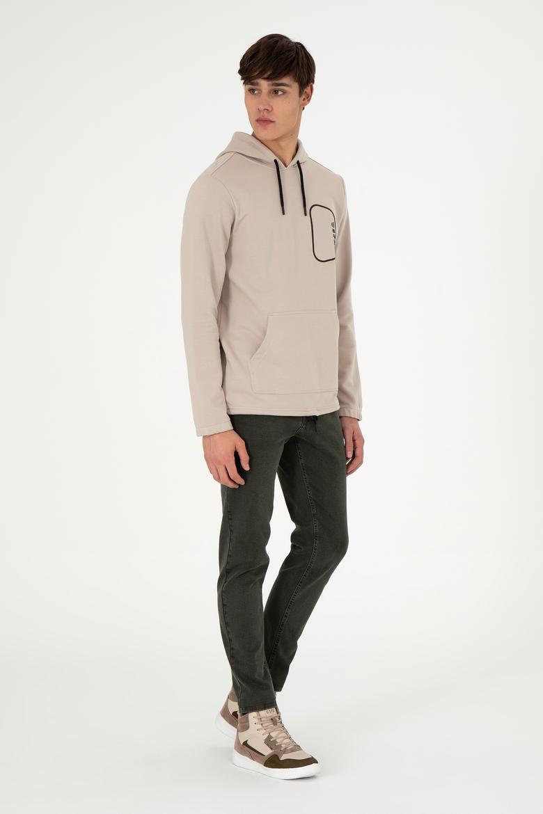 Erkek Taş Sweatshirt - 50293310016