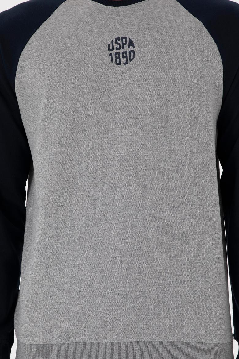 Erkek Gri Melanj Sweatshirt - 50293455079