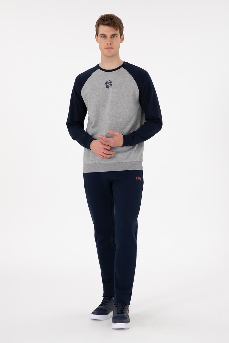 Erkek Gri Melanj Sweatshirt - 50293455079