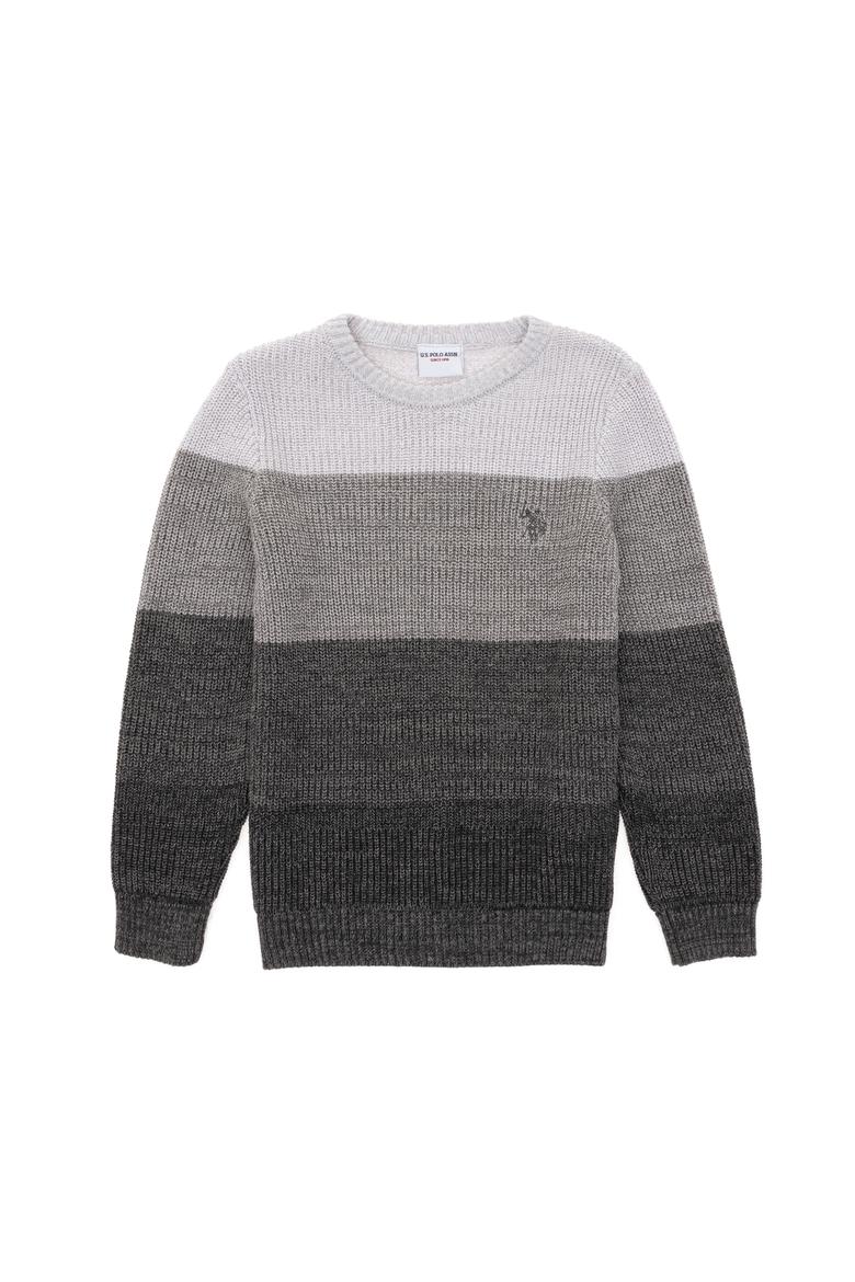 Erkek Çocuk Antrasit Melanj Kazak