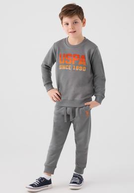 Erkek Çocuk Koyu Gri Pijama Takımı - 50299492003