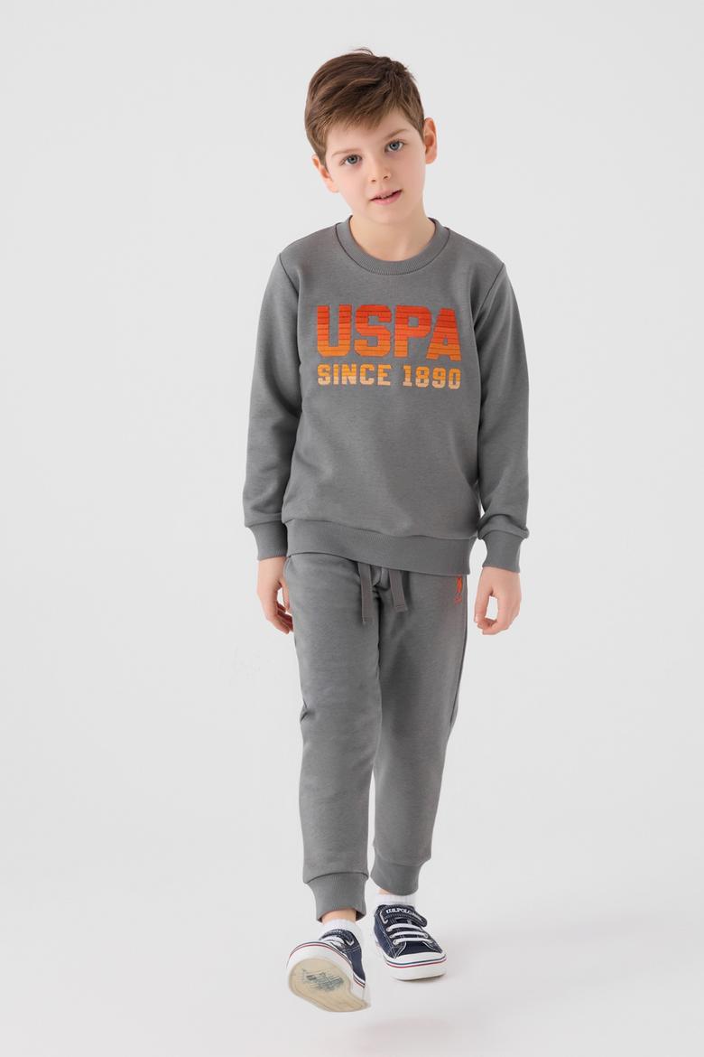 Erkek Çocuk Koyu Gri Pijama Takımı - 50299492003