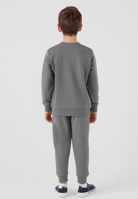 Erkek Çocuk Koyu Gri Pijama Takımı - 50299492003