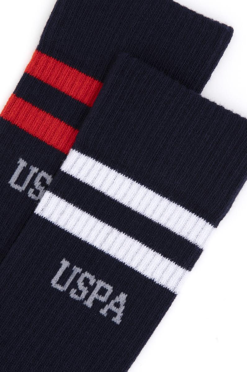 Erkek Lacivert 2'li Soket Çorap