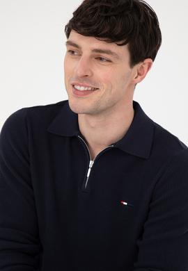 Erkek Lacivert Basic Kazak - 50298266008