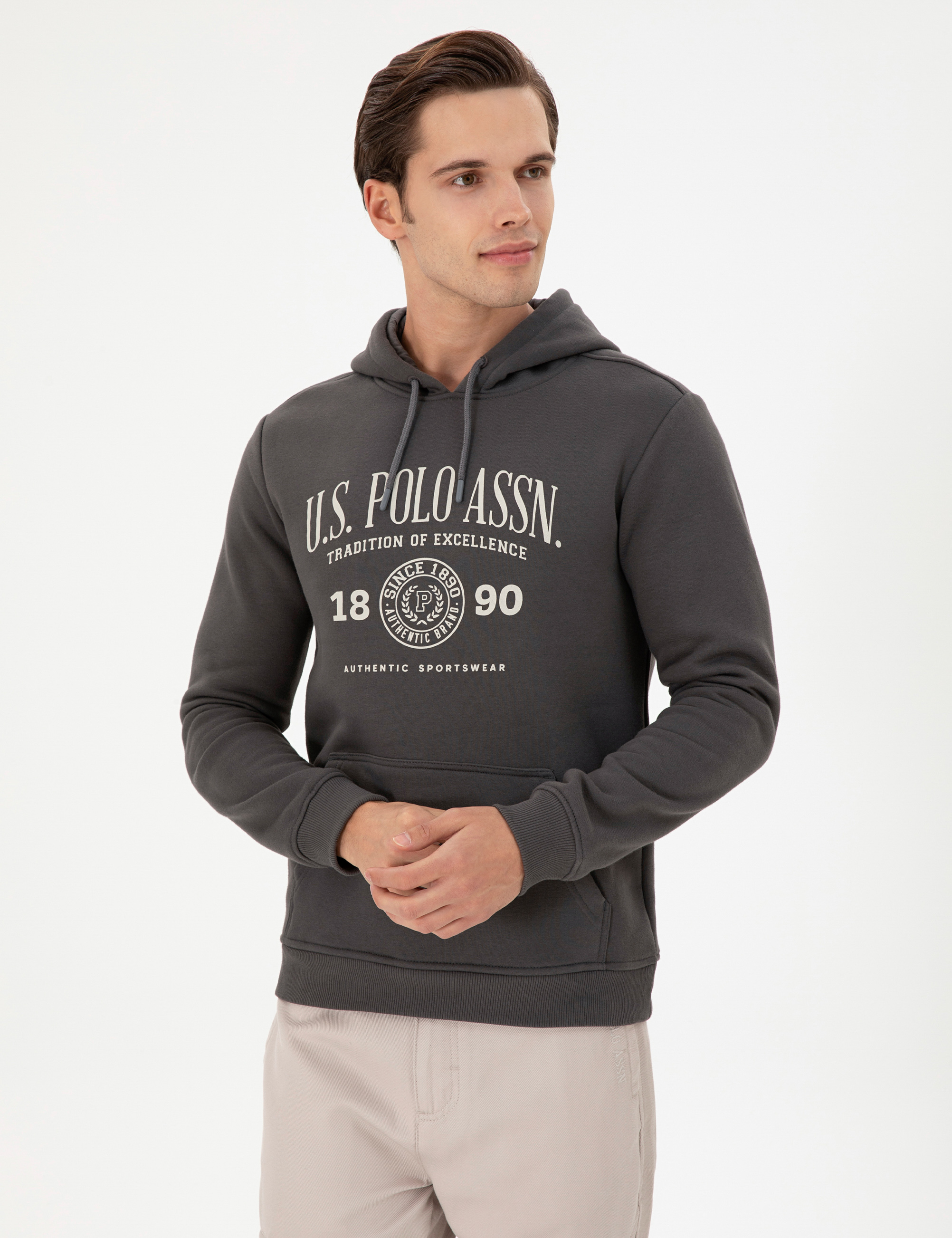 Erkek Antrasit Sweatshirt - Image 3