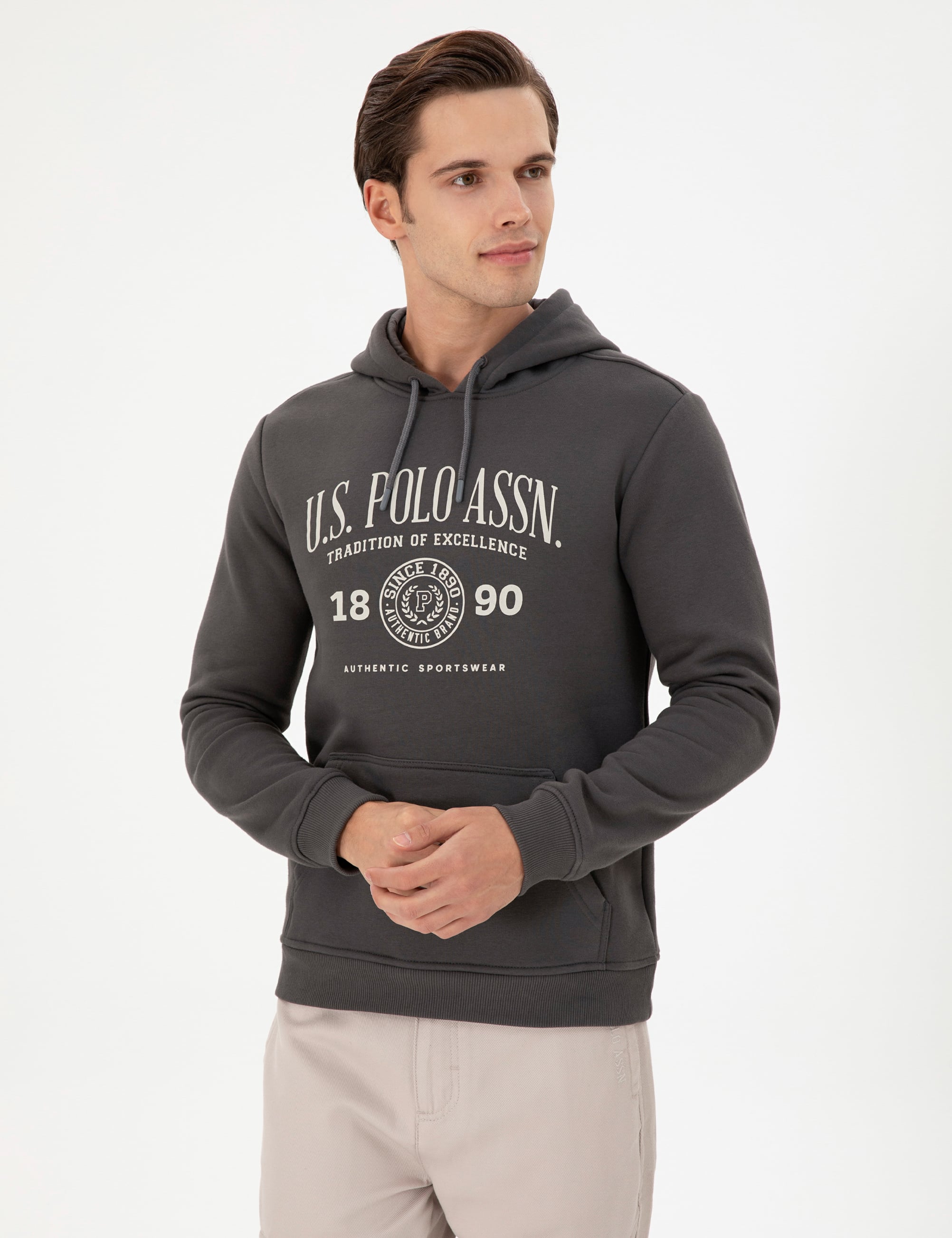 Erkek Antrasit Sweatshirt