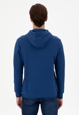 Erkek İndigo Sweatshirt - 50293454016