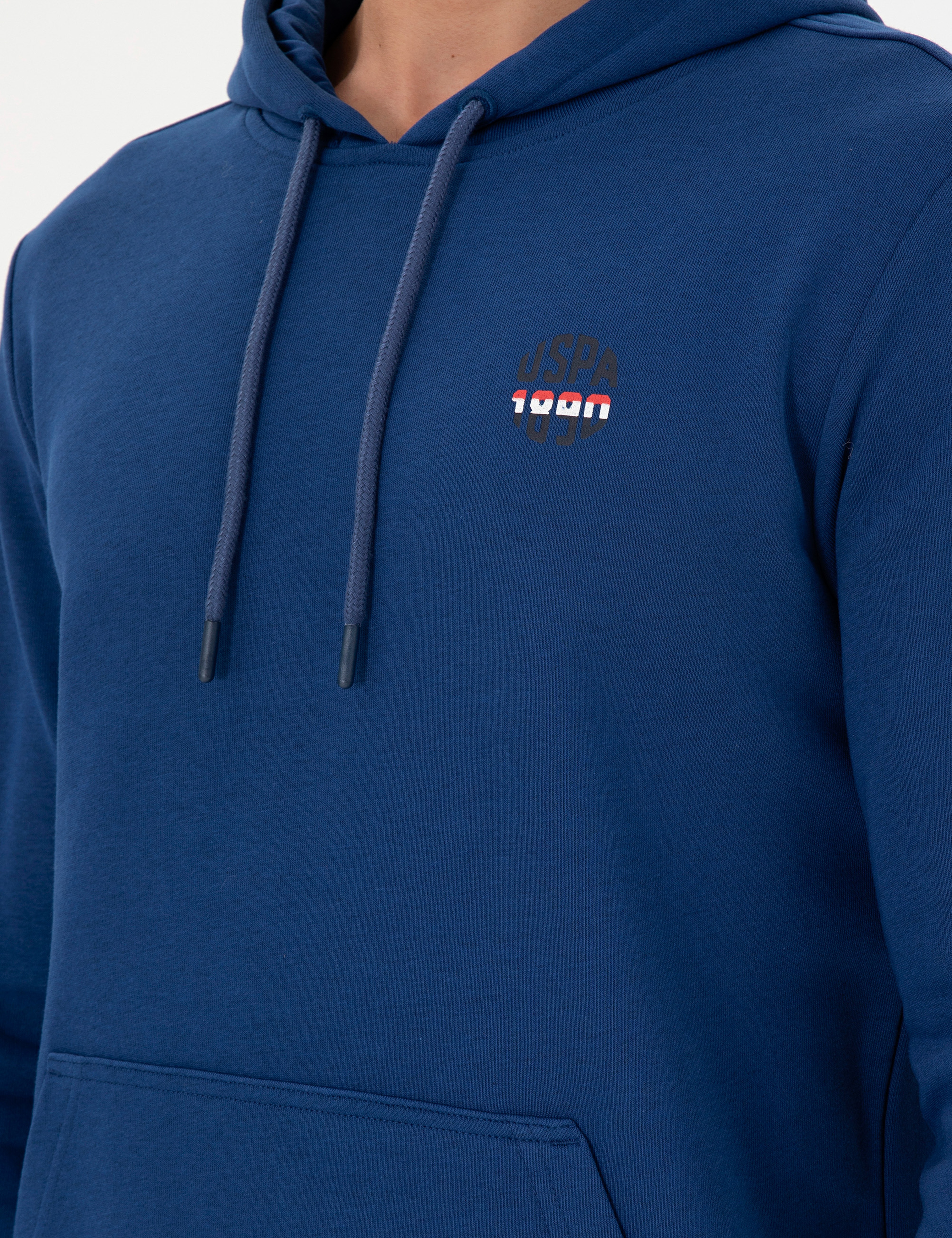 Erkek İndigo Sweatshirt - Image 7