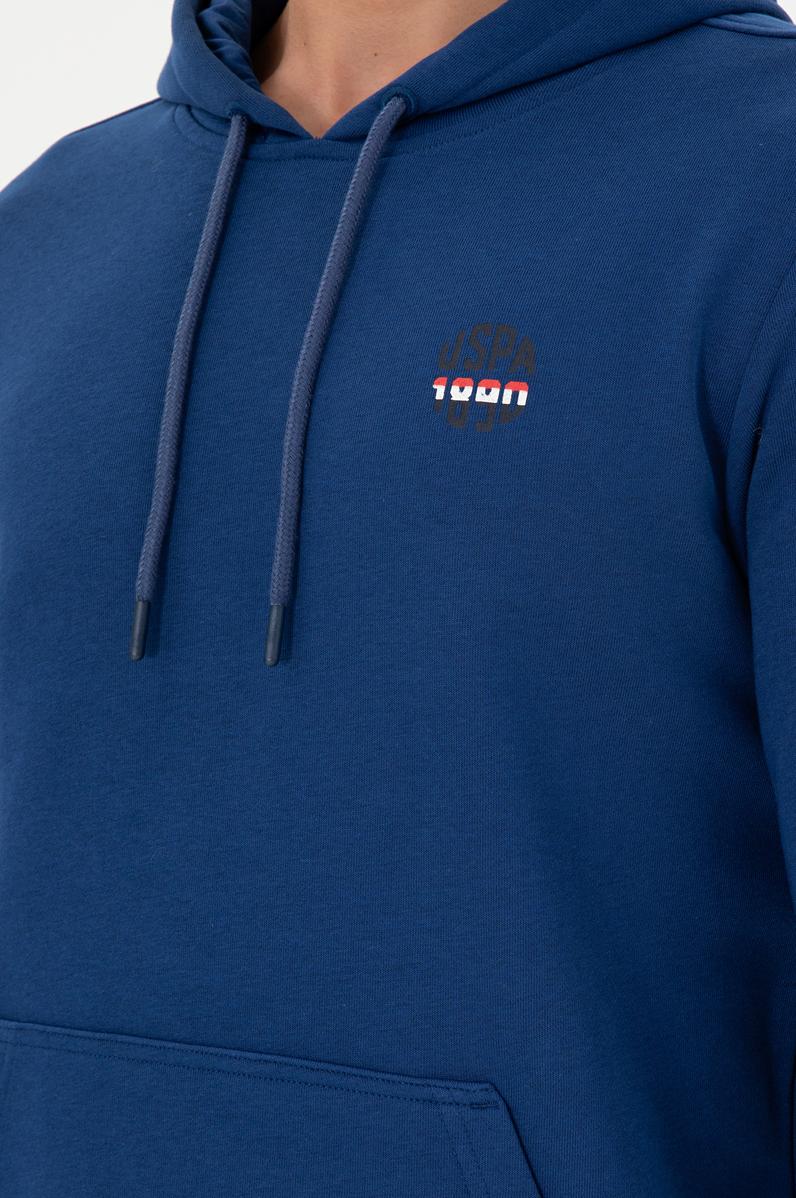 Erkek İndigo Sweatshirt