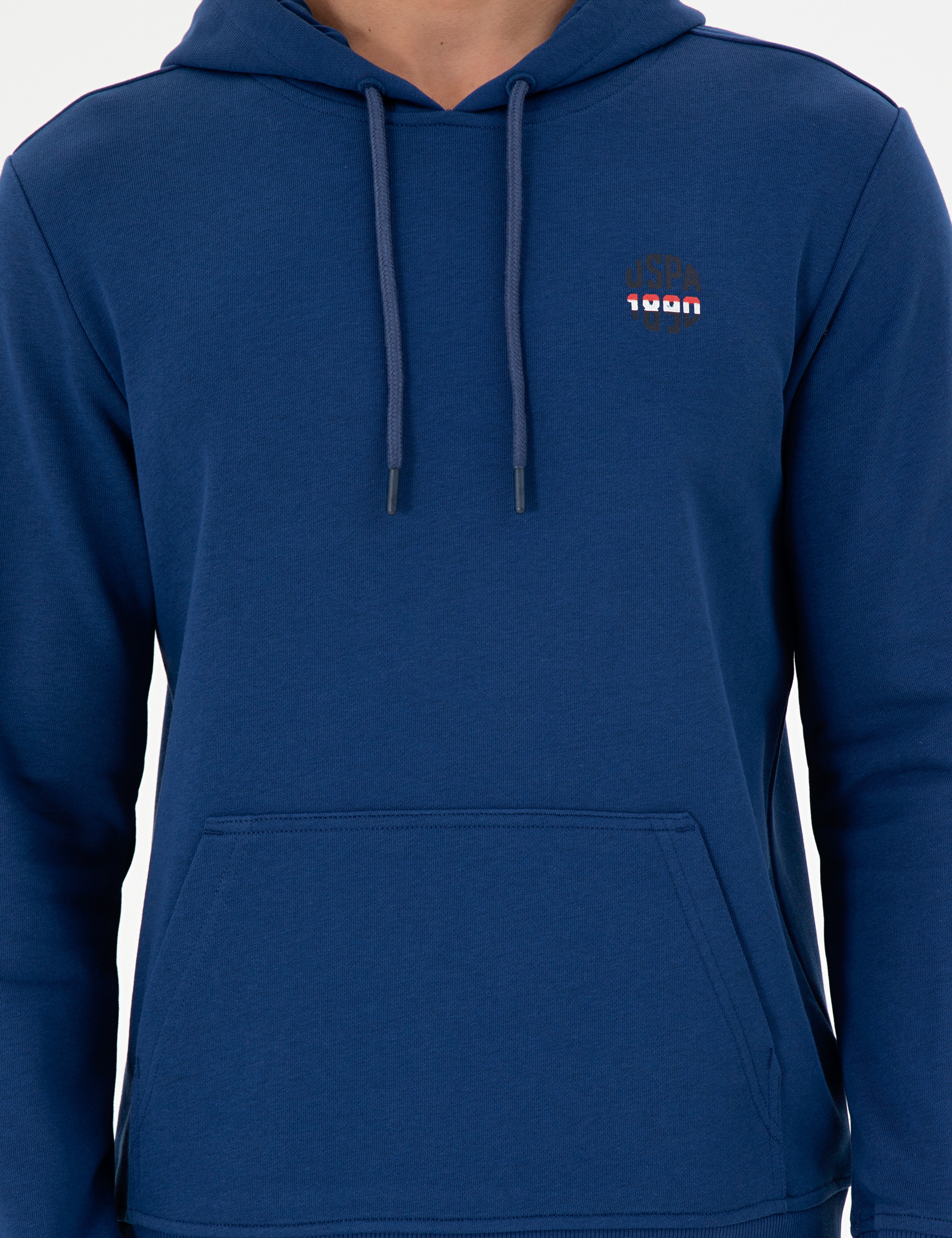 Erkek İndigo Sweatshirt - Image 6