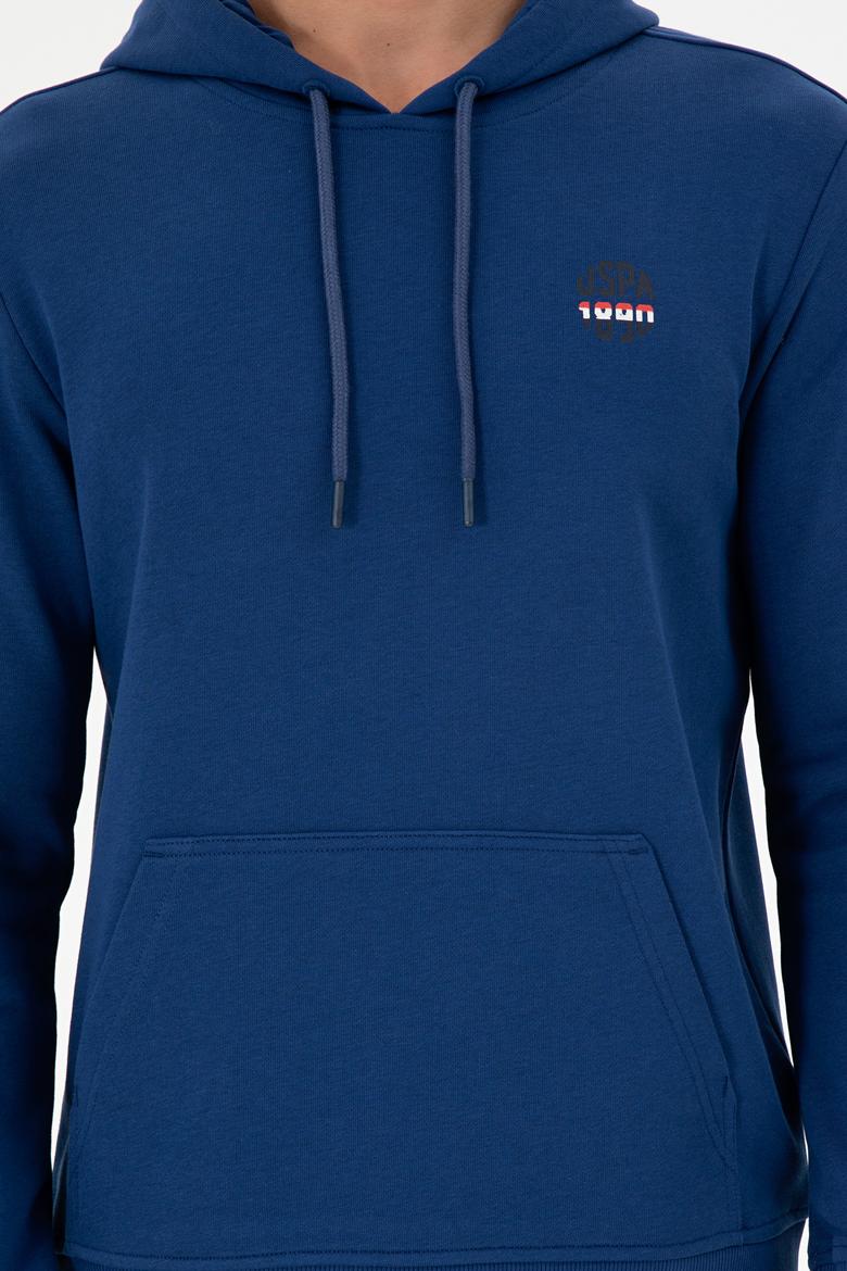 Erkek İndigo Sweatshirt - 50293454016