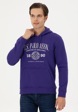 Erkek Mor Sweatshirt - 50293446029