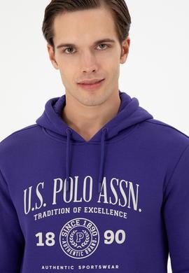 Erkek Mor Sweatshirt - 50293446029