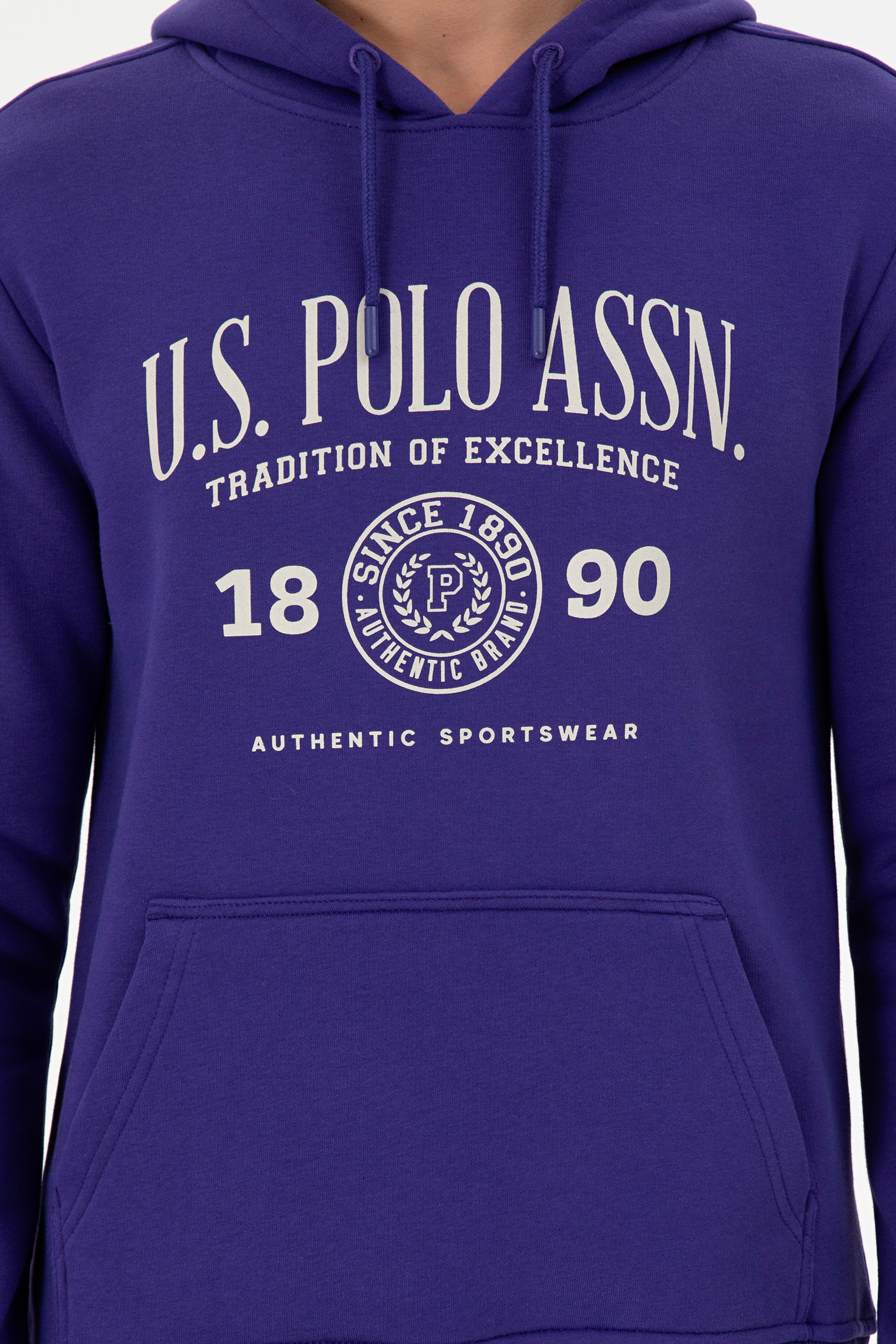 Erkek Mor Sweatshirt
