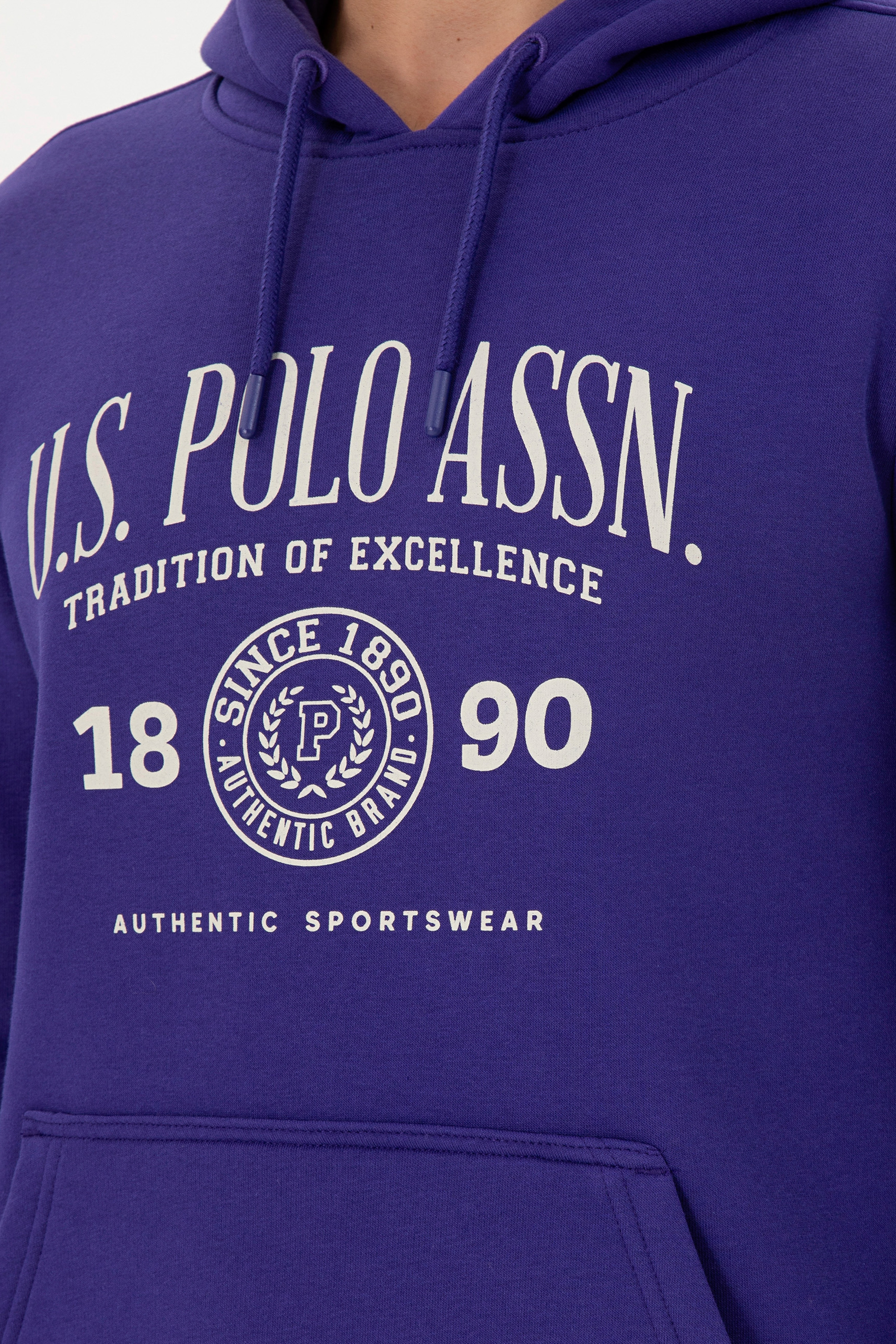 Erkek Mor Sweatshirt
