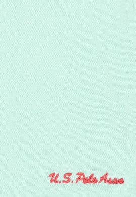 Kız Çocuk Su Yeşili Bisiklet Yaka Triko Elbise - 50297180020