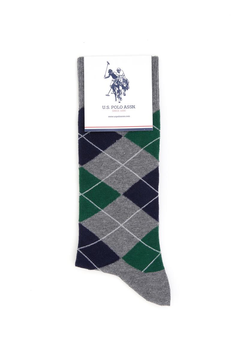 Erkek Gri Melanj 2'li Çorap - 50299036004