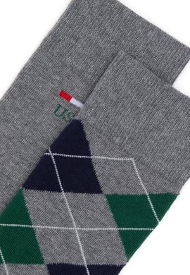 Erkek Gri Melanj 2'li Çorap - 50299036004