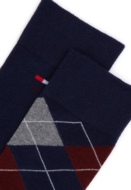 Erkek Bordo 2'li Çorap - 50299036001