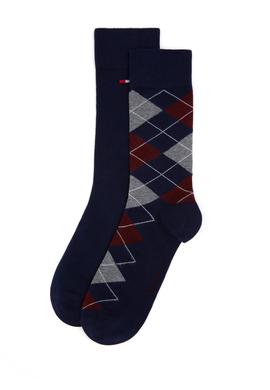 Erkek Bordo 2'li Çorap - 50299036001