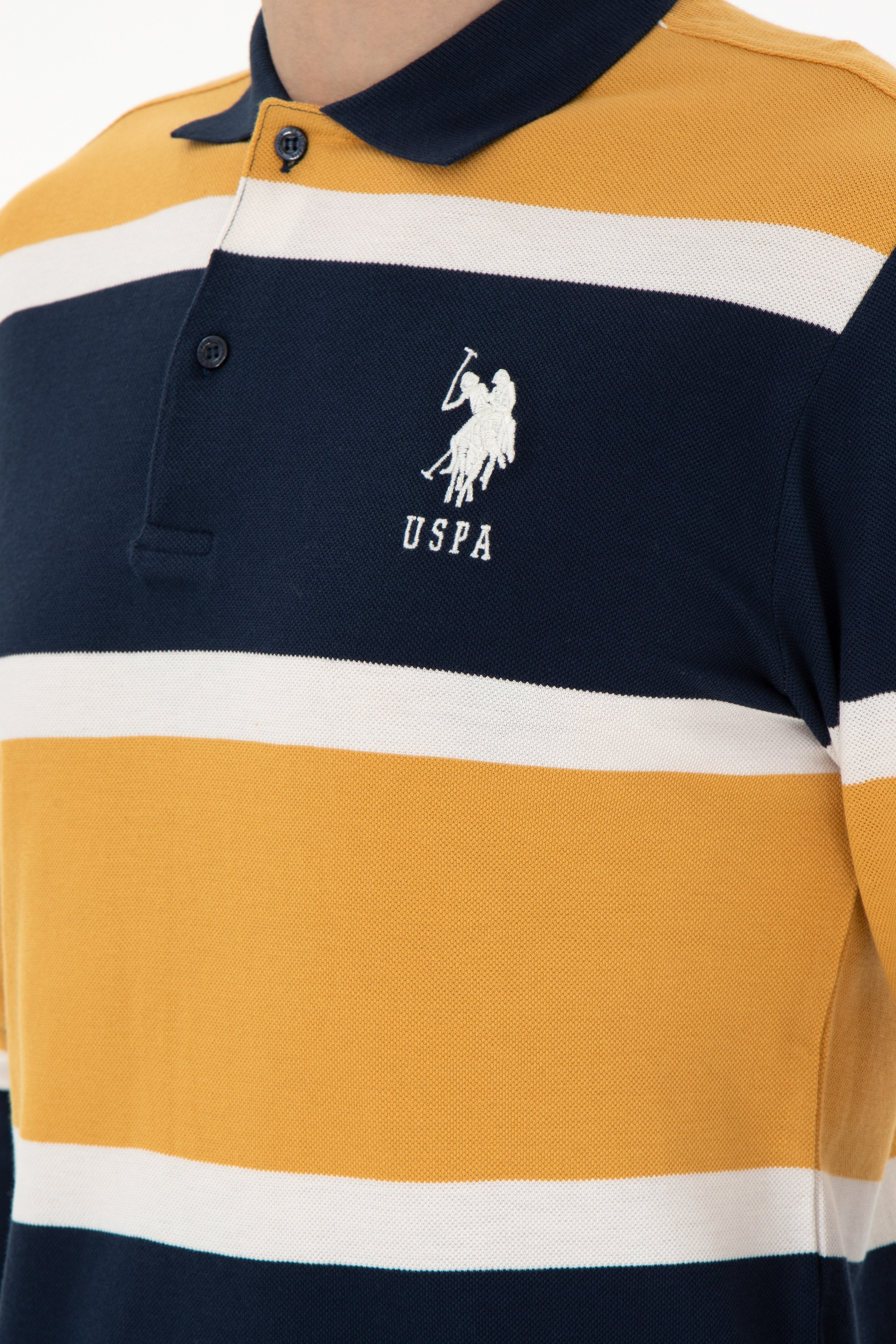 Erkek Hardal Sweatshirt