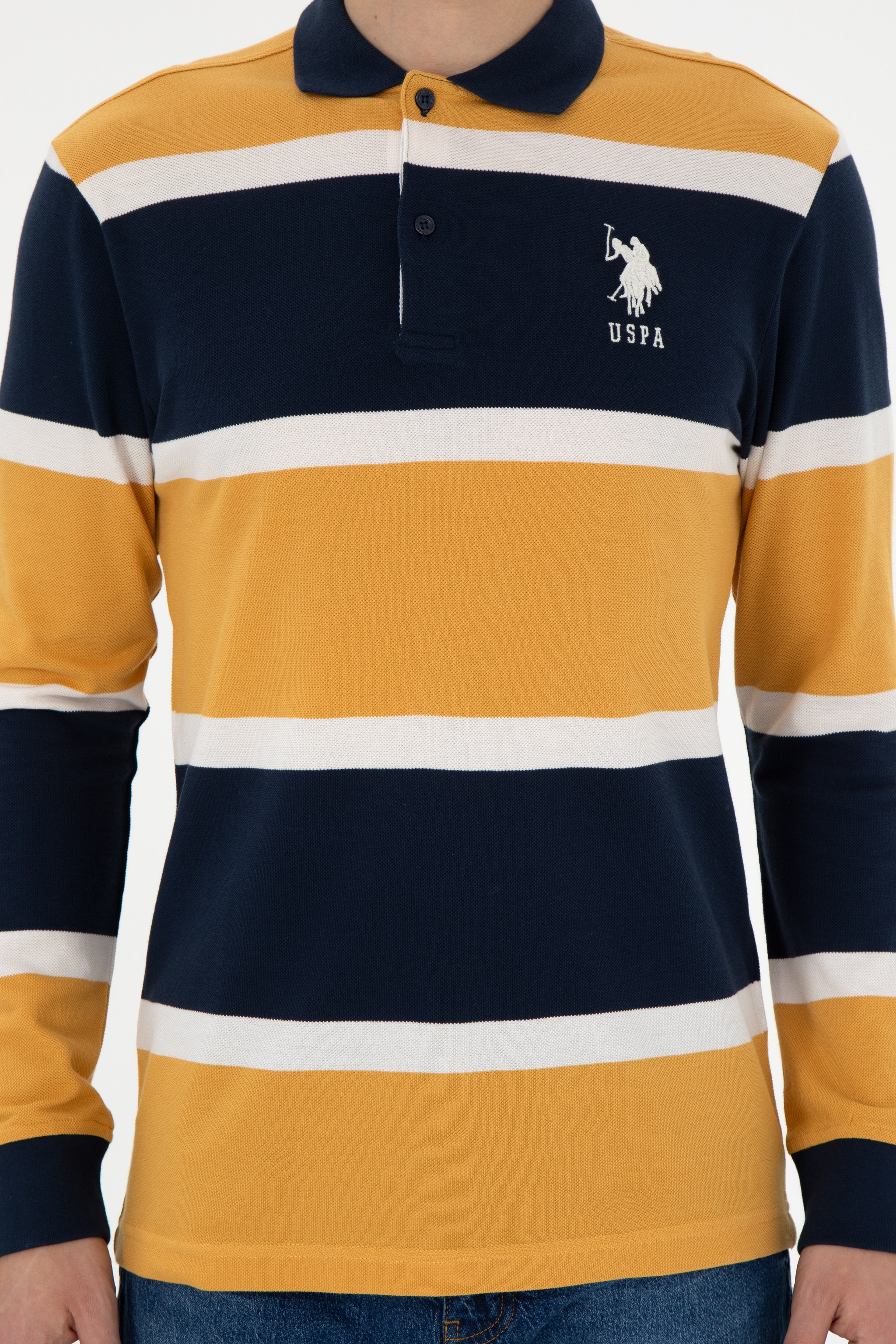 Erkek Hardal Sweatshirt - Image 6