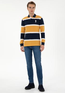 Erkek Hardal Sweatshirt - 50270886016