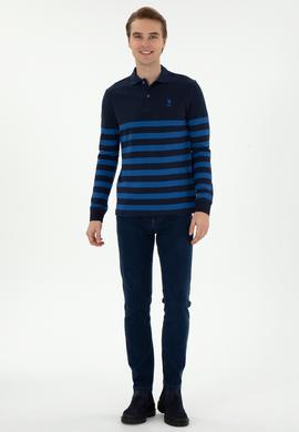 Erkek Lacivert Sweatshirt - 50270883001