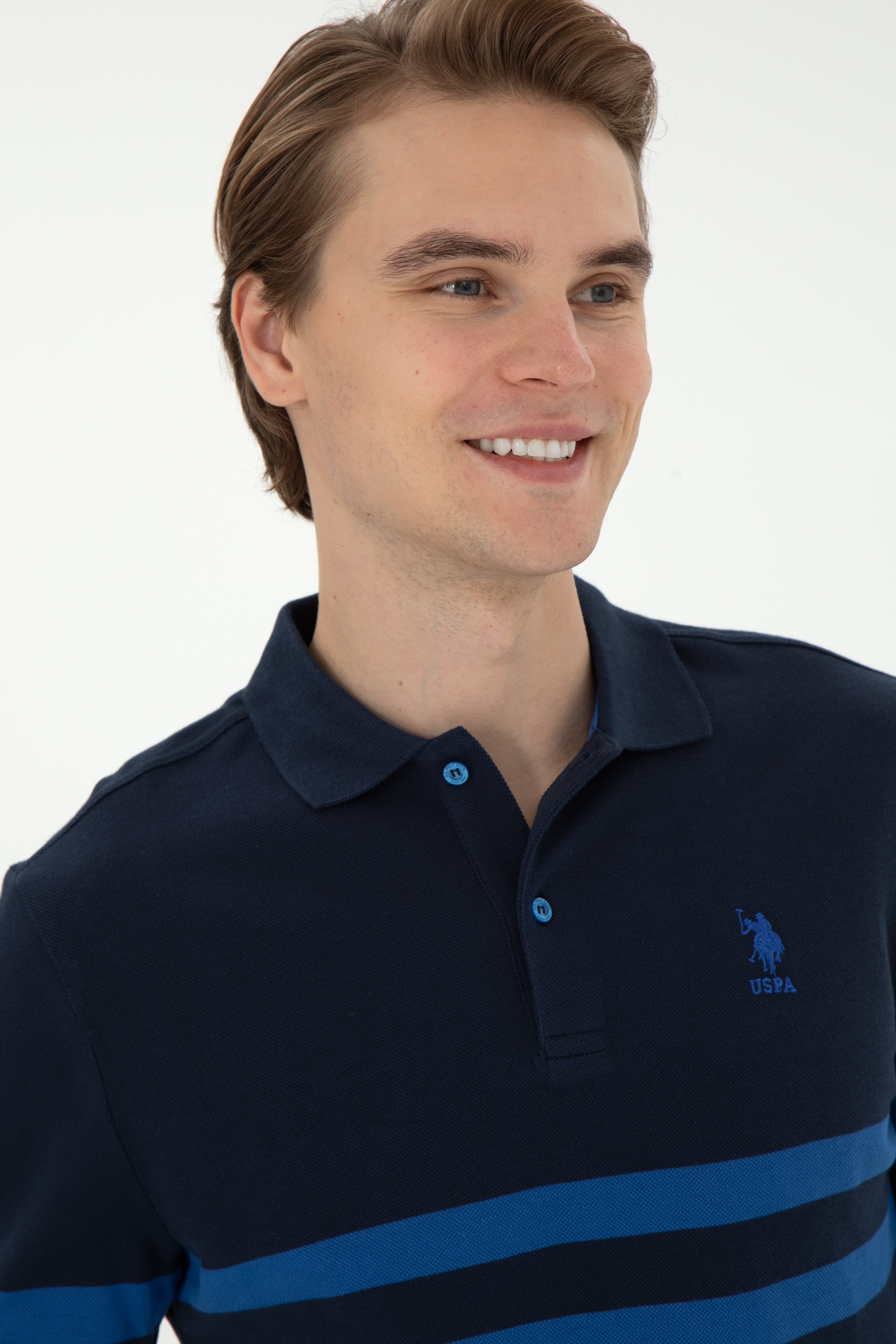 Erkek Lacivert Sweatshirt - Image 2