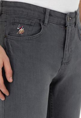 Erkek Gri Jean Pantolon - 50289465058