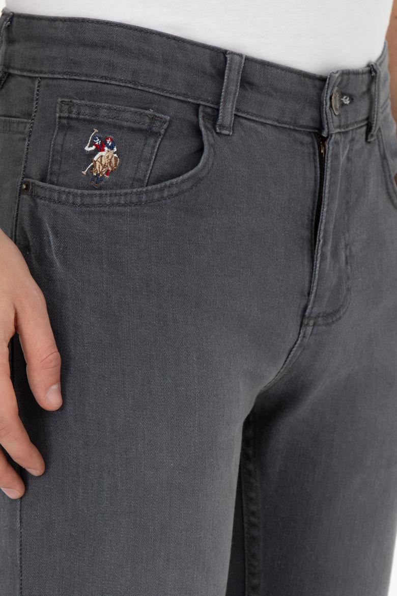 Erkek Gri Jean Pantolon - 50289465058