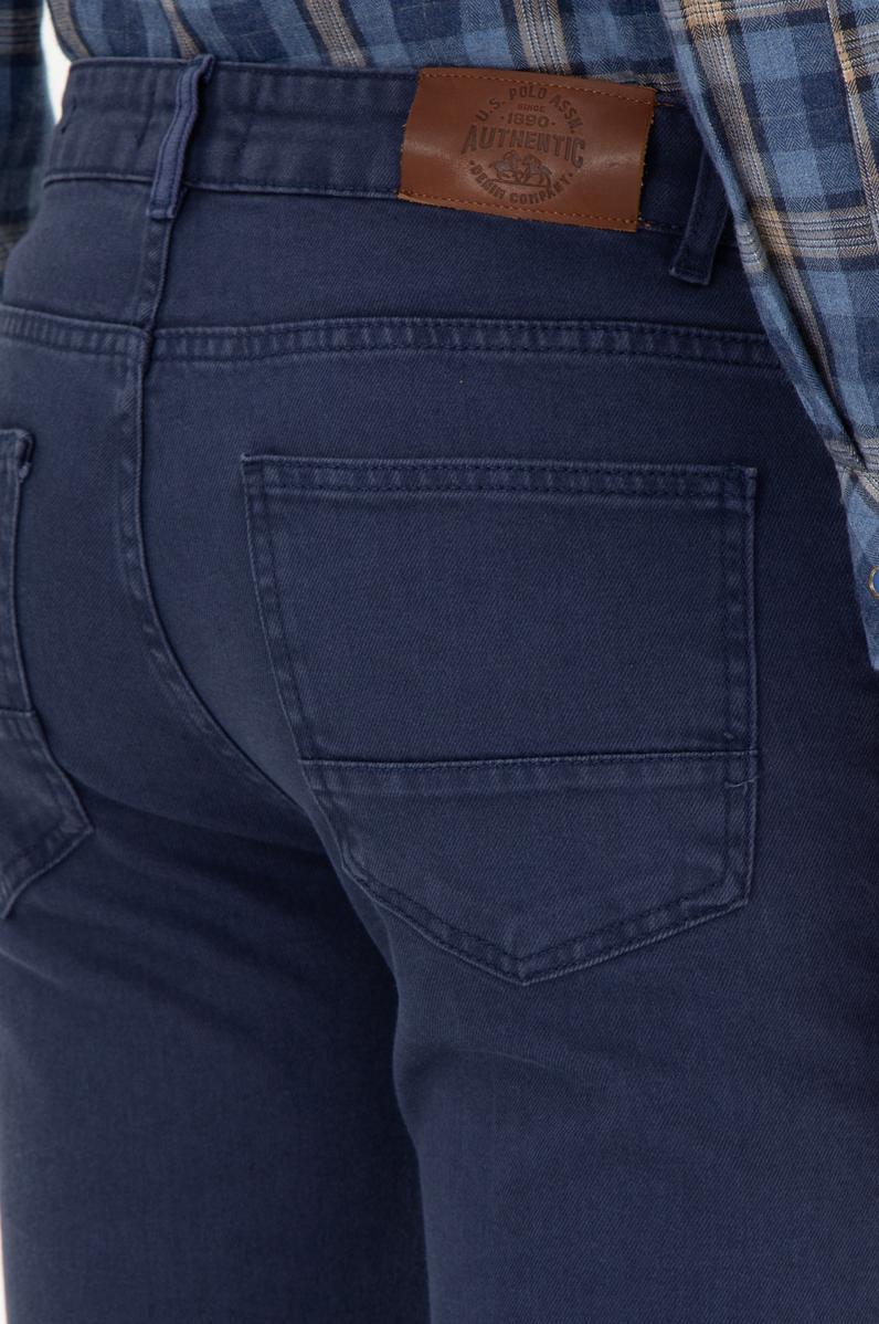 Erkek Saks Jean Pantolon