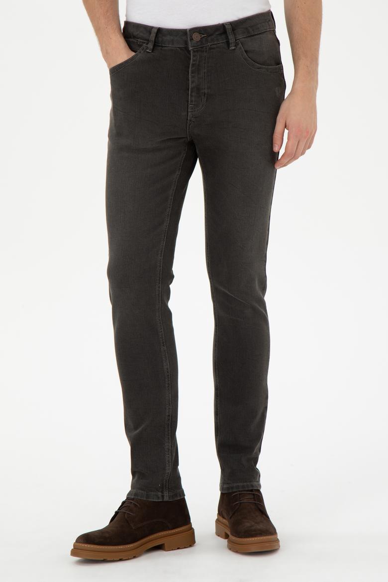Erkek Kahverengi Jean Pantolon - 50290070030