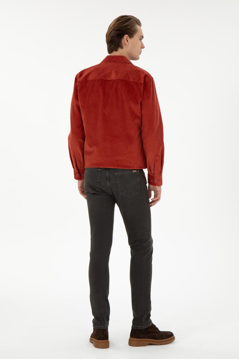 Erkek Kahverengi Jean Pantolon - 50290070030