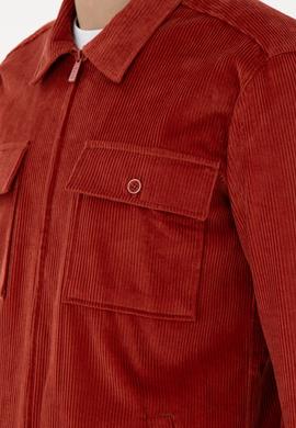 Erkek Kiremit Uzun Kollu Gömlek - 50291397007