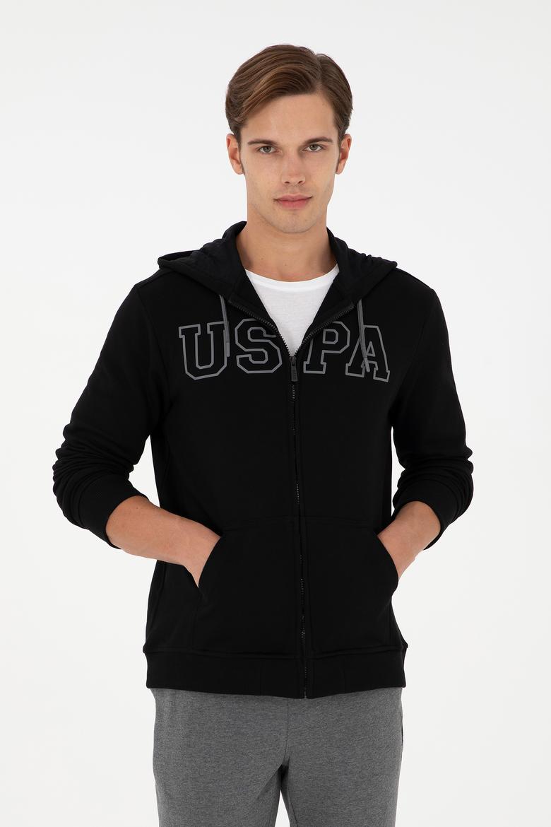 Erkek Siyah Örme Hırka