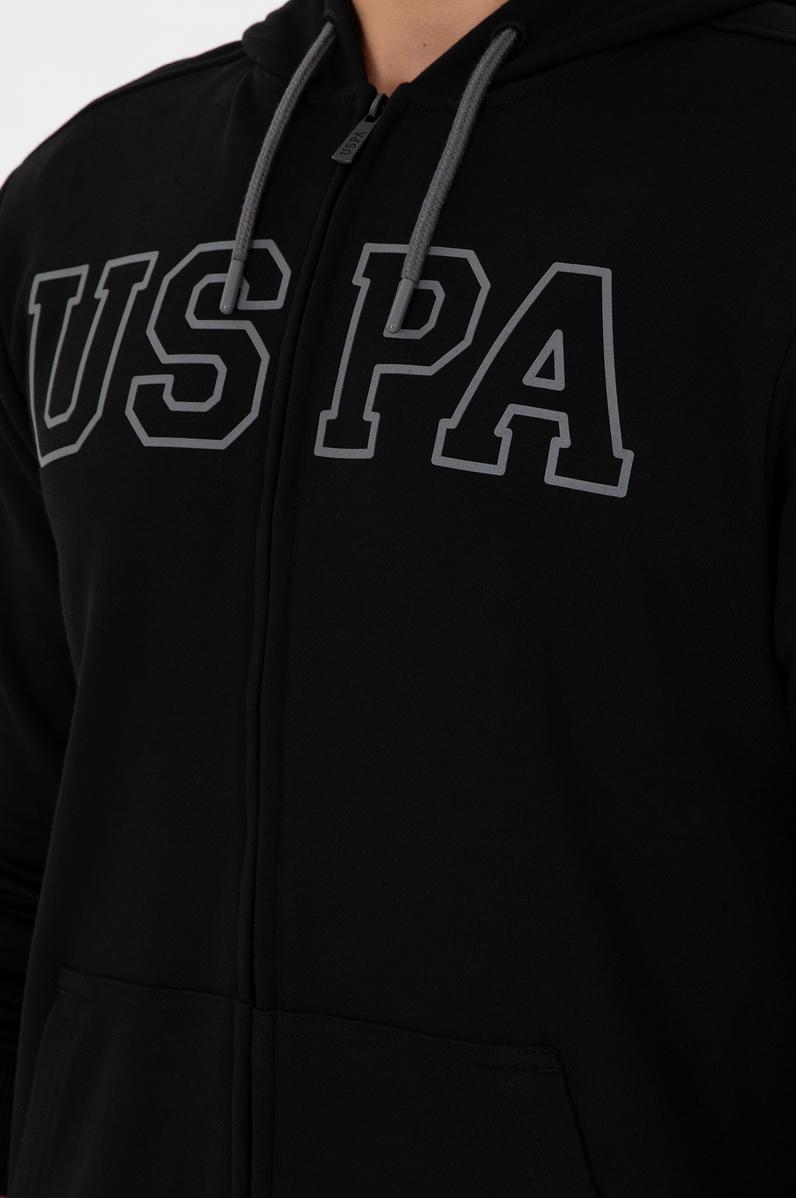 Erkek Siyah Örme Hırka