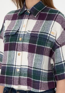 Kadın Menekşe Uzun Kollu Gömlek - 50289839018