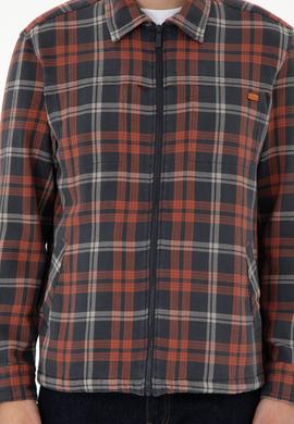 Erkek Kiremit Uzun Kollu Gömlek - 50292179001